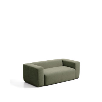 Blok 2-seater chenille sofa