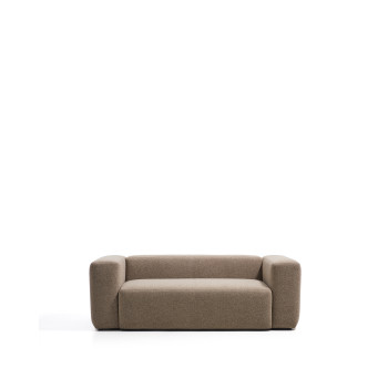 Blok 2-seater chenille sofa