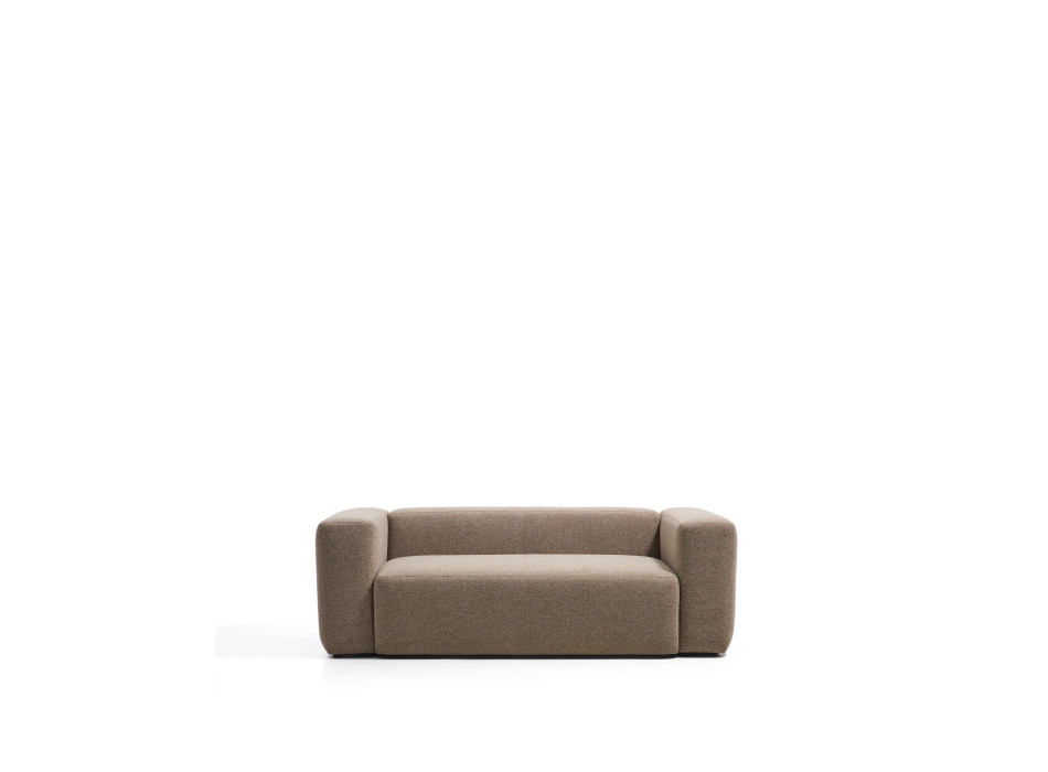 Blok 2-seater chenille sofa