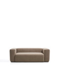 Blok 2-seater chenille sofa