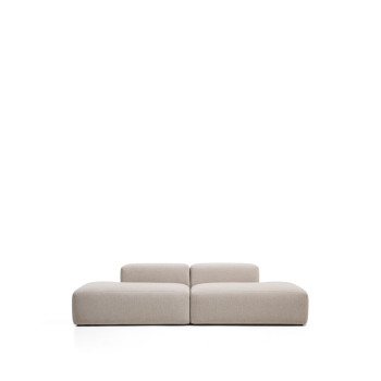 Blok 3-seater chenille sofa