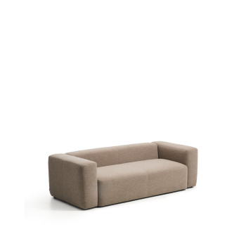 Blok 3-seater chenille sofa
