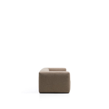 Blok 3-seater chenille sofa