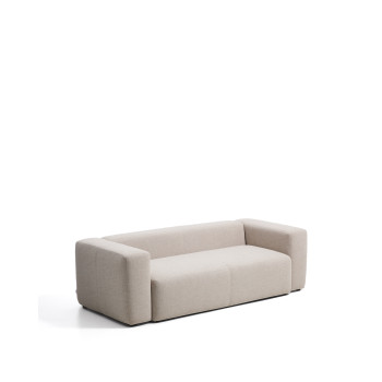 Blok 3-seater chenille sofa