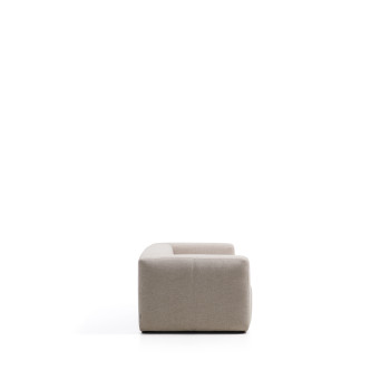 Blok 3-seater chenille sofa