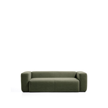 Blok 3-seater chenille sofa