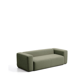 Blok 3-seater chenille sofa