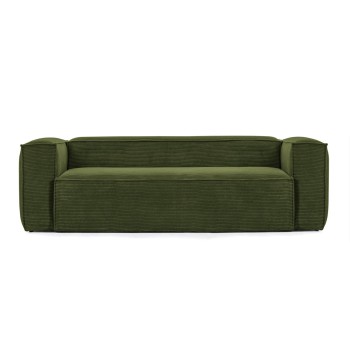 Blok 3-seater sofa in thick corduroy
