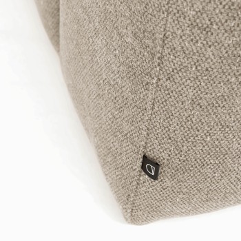 Blok 4-seater sofa chaise longue right beige 330 cm