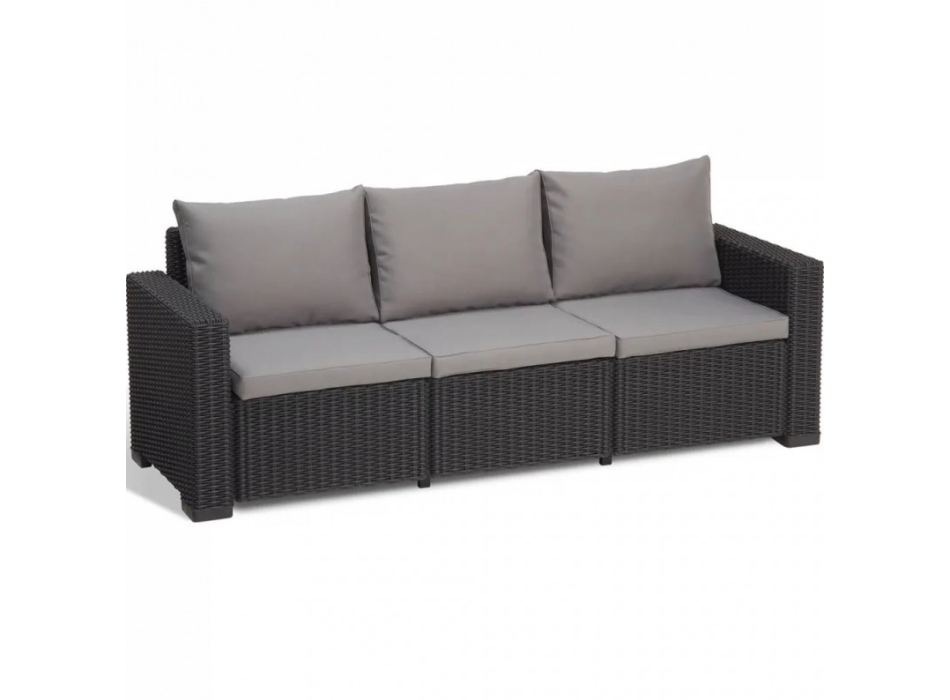 KETER CALIFORNIA 3-seater outdoor sofa
