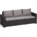 KETER CALIFORNIA 3-seater outdoor sofa