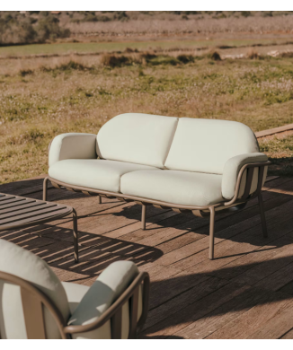 Joncols 2-seater outdoor sofa THE SHAPE