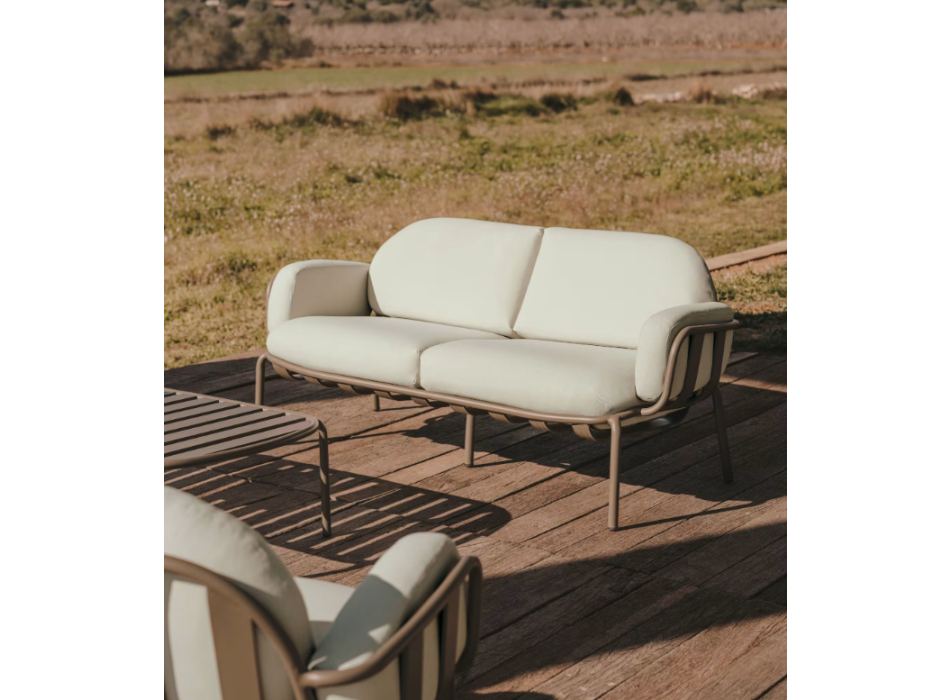 Joncols 2-seater outdoor sofa THE SHAPE