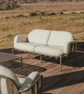 Joncols 2-seater outdoor sofa THE SHAPE