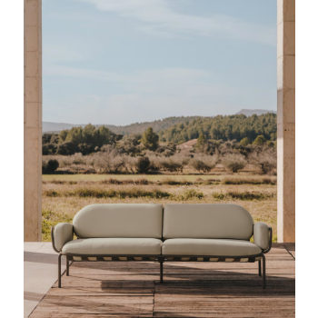 Joncols 3-seater outdoor sofa THE SHAPE