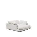 Gala 3-seater sofa with double chaise longue