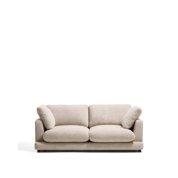 Gala 3-seater sofa in micro bouclé