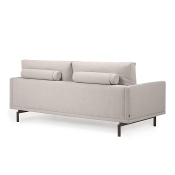 Galene 3-seater beige sofa 174 cm