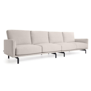 Galene 4-seater sofa, beige, 334 cm, FSC Mix Credit