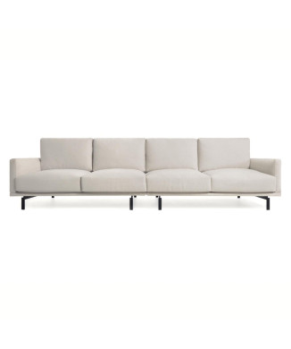 Galene 4-seater sofa, beige, 334 cm, FSC Mix Credit