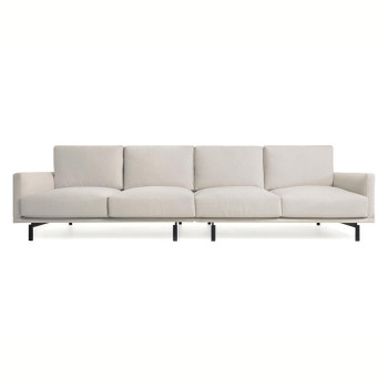 Galene 4-seater sofa, beige, 334 cm, FSC Mix Credit