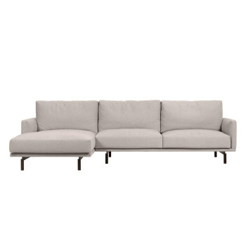 Galene 4-seater sofa with left chaise longue, beige, 314 cm FSC Mix Credit