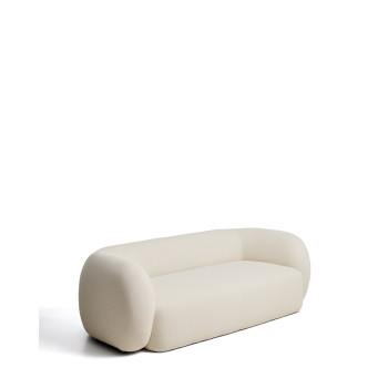 Martina 3-seater sofa in ecru chenille, 246 cm, FSC Mix Credit