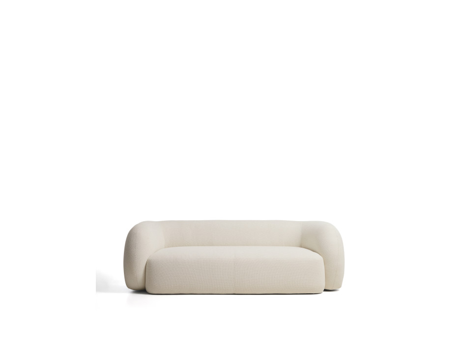 Martina 3-seater sofa in ecru chenille, 246 cm, FSC Mix Credit