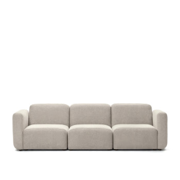 Neom 3-seater modular sofa, beige, 263 cm, FSC Mix Credit