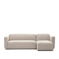 Neom modular sofa 3 seater chaise longue right/left beige 263 cm FSC Mix Credit