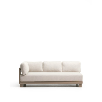 Nerano 3-seater aluminum sofa