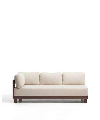 Nerano 3-seater aluminum sofa