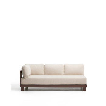 Nerano 3-seater aluminum sofa