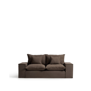 Anarela 2-seater sofa with removable cover