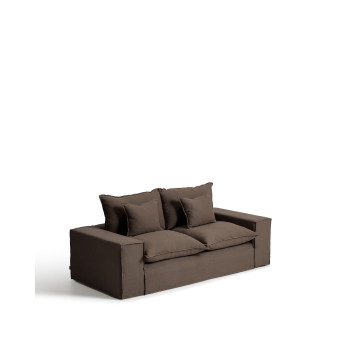 Anarela 2-seater sofa with removable cover