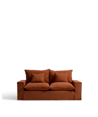 Anarela 2-seater sofa with removable cover