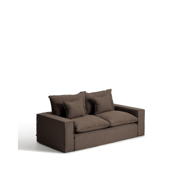 Anarela 2-seater sofa with removable cover
