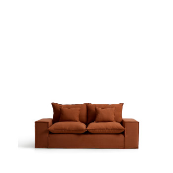 Anarela 2-seater sofa with removable cover