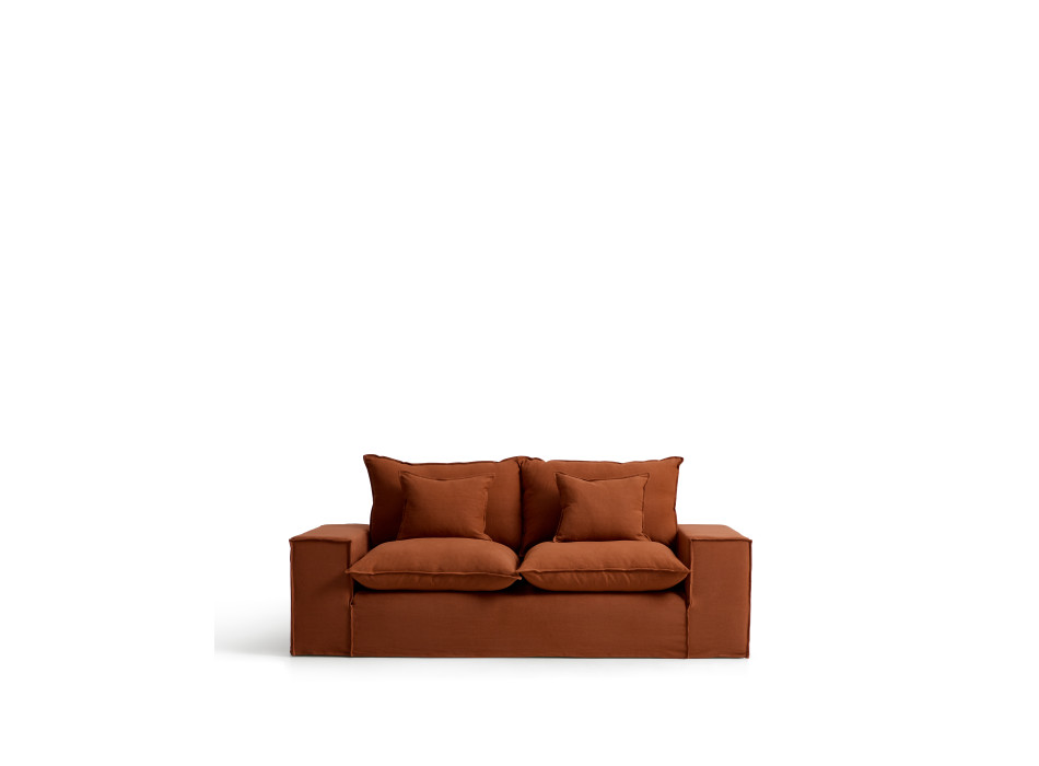 Anarela 2-seater sofa with removable cover