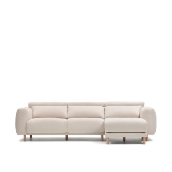 Singa 3 seater sofa with right chaise longue