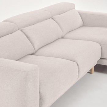 Singa 3 seater sofa with right chaise longue