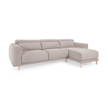 Singa 3 seater sofa with right chaise longue