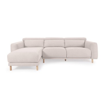 Singa 3 seater sofa with left chaise longue