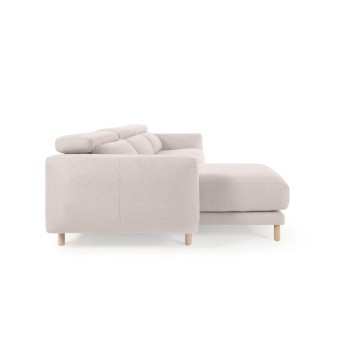 Singa 3 seater sofa with left chaise longue