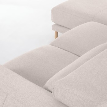 Singa 3 seater sofa with left chaise longue