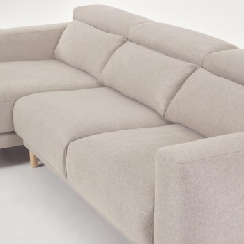 Singa 3 seater sofa with left chaise longue