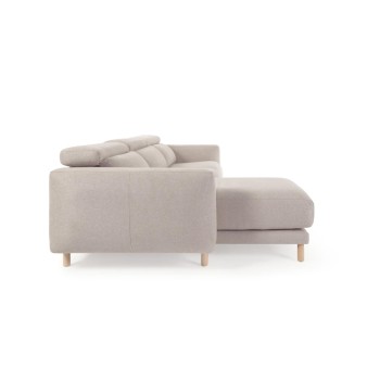 Singa 3 seater sofa with left chaise longue