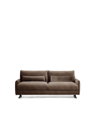 Veliro 2-seater velvet sofa