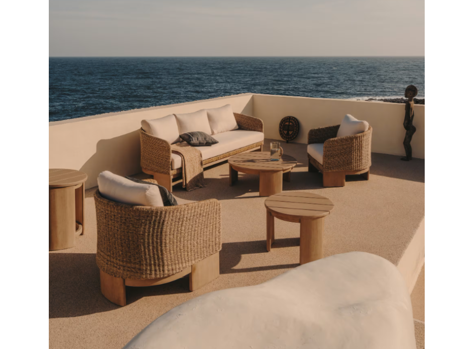 Xoriguer 3-seater sofa THE SHAPE