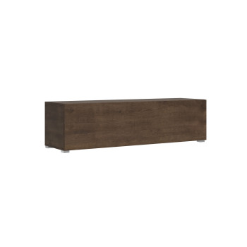 Isoka Elements - Isoka TV stand with cable management W.153.6 H.40 D.39.2 with Natural Oak feet